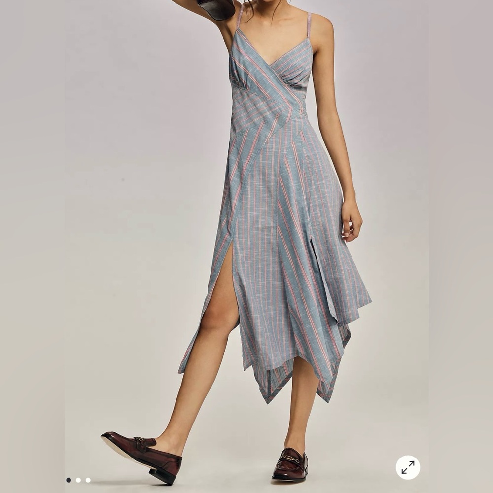 ANTHROPOLOGIE Pilcro Seamed Hanky Hem